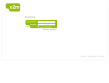 Tablet Screenshot of login.energy2market.de